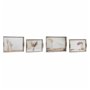 Jeux de plateaux DKD Home Decor Vase Doré Multicouleur 40 x 30 x 6 cm 
