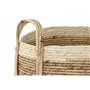 Set de basket DKD Home Decor Tropical Fibre naturelle Joncs (45 x 45 x