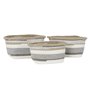 Set de basket DKD Home Decor Coton Jute (36 x 30 x 24 cm)