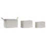 Set de basket DKD Home Decor Coton (37 x 27 x 24 cm)