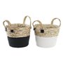 Panier DKD Home Decor Métal 30 x 40 cm 25 x 25 x 30 cm (2 Unités)