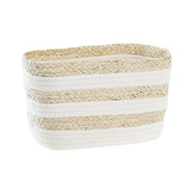 Panier DKD Home Decor 28 x 20 x 18 cm Fibre naturelle