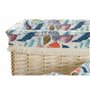 Set de basket DKD Home Decor 49 x 40 x 22 cm Polyester osier Boho (5 U
