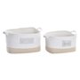 Set de basket DKD Home Decor 43 x 30 x 23 cm