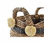 Set de basket DKD Home Decor Colonial Fibre (31 x 31 x 33 cm)