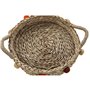 Set de basket DKD Home Decor 49 x 40 x 9,5 cm Pompons Herbier marin Bo