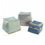 Set de basket DKD Home Decor Coton Bambou (22 x 27 x 27 cm)