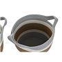 Set de basket DKD Home Decor 33 x 33 x 26 cm Fibre naturelle Boho (2 U