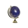 Globe terrestre DKD Home Decor Bleu Doré Métal (27 x 25 x 36 cm)