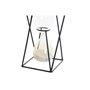 Sablier DKD Home Decor Noir Ambre Terre cuite 14 x 14 x 19 cm