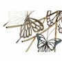 Figurine Décorative DKD Home Decor Doré Métal Multicouleur (87 x 9 x 5