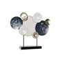 Figurine Décorative DKD Home Decor 62 x 8,3 x 53,3 cm Bleu Doré Blanc 