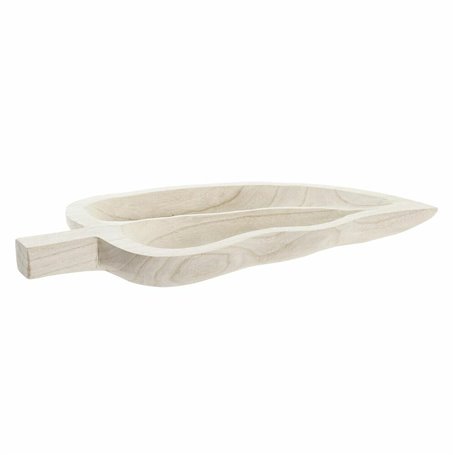 Centre de Table DKD Home Decor Marron Naturel Feuille d'une plante Boh