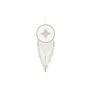 Attrape-rêves DKD Home Decor Plumes Coton Blanc Rotin Boho (52 x 1 x 1