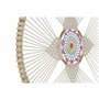 Attrape-rêves DKD Home Decor Plumes Coton Blanc Rotin Boho (52 x 1 x 1