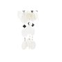 Décoration Suspendue DKD Home Decor Blanc Crème 20 x 20 x 70 cm Boho