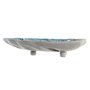 Centre de Table DKD Home Decor 43 x 36 x 9 cm Bleu Vert 45 x 36 x 9 cm