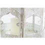 Lanterne DKD Home Decor 2 Unités Blanc Doré Métal Verre Arabe Finition