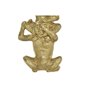 Figurine Décorative DKD Home Decor Doré Singes 9 x 7 x 25 cm