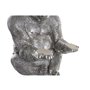Figurine Décorative DKD Home Decor Argenté Résine Gorille (38 x 55 x 5