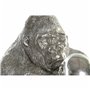 Figurine Décorative DKD Home Decor Argenté Résine Gorille (38,5 x 33 x