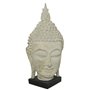 Figurine Décorative DKD Home Decor 33 x 34 x 65 cm Gris Buda Oriental 