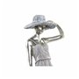 Figurine Décorative DKD Home Decor Femme Argenté Bicyclette Métal Rési