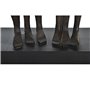 Figurine Décorative DKD Home Decor Noir Cuivre Résine Personnes Modern