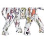 Figurine Décorative DKD Home Decor 23 x 9 x 17 cm Eléphant Blanc Multi