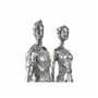 Figurine Décorative DKD Home Decor Argenté Noir Résine Moderne Famille