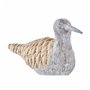 Figurine Décorative DKD Home Decor Gris Naturel Oiseau méditerranéen 2