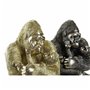 Figurine Décorative DKD Home Decor 22 x 23,5 x 31 cm Argenté Doré Colo