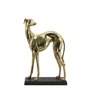 Figurine Décorative DKD Home Decor 44,5 x 17 x 65,5 cm Noir Doré Chien