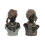 Figurine Décorative DKD Home Decor 26 x 17 x 40 cm Noir Beige Colonial