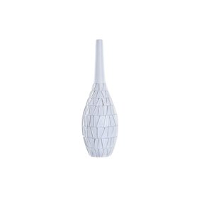 Vase DKD Home Decor Blanc Résine Moderne (19 x 19 x 60 cm)