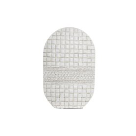 Vase DKD Home Decor Blanc Résine Moderne 18 x 6 x 28 cm