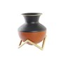 Vase DKD Home Decor Métal Multicouleur Moderne 18 x 18 x 21 cm