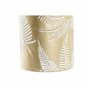 Vase DKD Home Decor Doré Métal Crème Tropical Feuille d'une plante (21