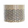 Vase DKD Home Decor Fibre Naturel Gris (20 x 20 x 60 cm)
