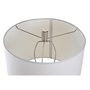 Lampe de bureau DKD Home Decor Blanc Métal 50 W 220 V 33 x 33 x 66 cm