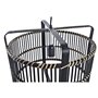 Suspension DKD Home Decor Noir Bambou 50 W 40 x 40 x 35 cm