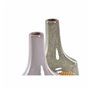 Vase DKD Home Decor Marron Orange Grès Feuille d'une plante 18 x 18 x 