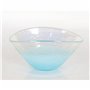 Centre de Table DKD Home Decor 27 x 20 x 15,5 cm Verre Bleu Transparen