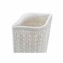 Vase DKD Home Decor 17 x 10 x 47 cm Blanc Résine Moderne