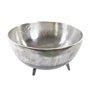 Centre de Table DKD Home Decor 31 x 31 x 19,5 cm Argenté Doré Moderne 