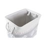 Set de basket DKD Home Decor Gris Coton (45 x 35 x 40 cm) (2 Pièces)