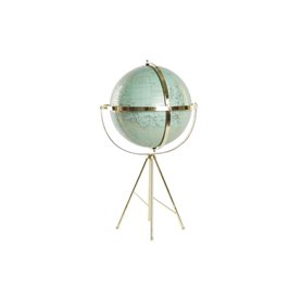 Figurine Décorative DKD Home Decor Globe terrestre Métal PVC Vintage À