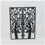 Décoration murale DKD Home Decor (2 Pièces) Arbre Métal Shabby Chic (3