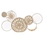Décoration murale DKD Home Decor 79 X 7 X 41,5 CM Naturel Blanc Boho