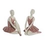 Figurine Décorative DKD Home Decor Romantique Danseuse Classique 16 x 